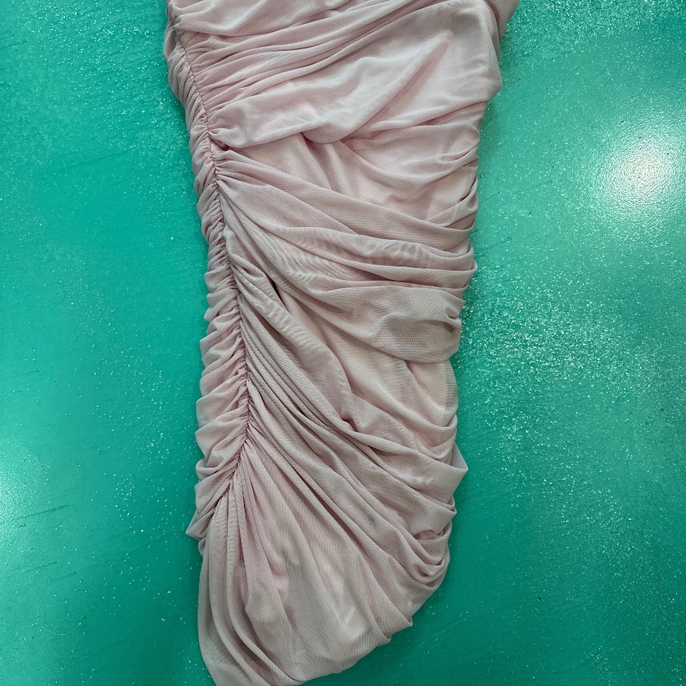 Pink party dress